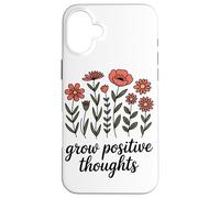 Cultivez des Pensées Positives Tasse De Plante Inspirante Coque pour iPhone 16 Plus
