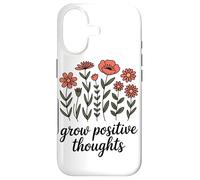 Cultivez des Pensées Positives Tasse De Plante Inspirante Coque pour iPhone 17