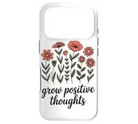 Cultivez des Pensées Positives Tasse De Plante Inspirante Coque pour iPhone 17 Pro