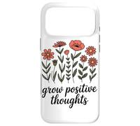 Cultivez des Pensées Positives Tasse De Plante Inspirante Coque pour iPhone 17 Pro Max