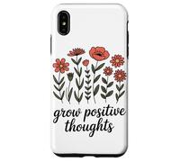 Cultivez des Pensées Positives Tasse De Plante Inspirante Coque pour iPhone XS Max