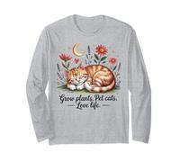 Cultivez des plantes pour animaux de compagnie et chats adorent la vie pour les amoureux des chats Manche Longue