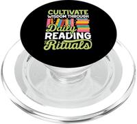 Cultivez la sagesse grâce à des rituels de lecture quotidiens PopSockets PopGrip pour MagSafe