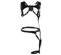 cultofmoon Ada Wong Ceinture de cosplay en cuir avec bretelles en cuir pour femme Accessoire de combat Cosplay