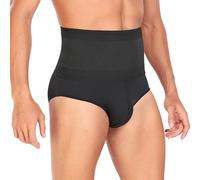 CuLtp 2pcs Slip Gainant Sculptant Homme avec Ceinture Ventre Plat, Culottes Gaine Hommes Respirant éLasstique Silhouette Mince Montre Fesse Hanche Plat Ventre