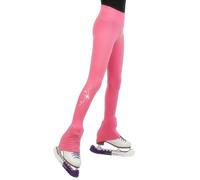 CuLtp Pantalon De Patinage Artistique, Pantalon Doublure en Polaire TrèS éTiré Leggings Patinage pour Enfant, Leggings De Patinage sur Glace pour Femmes Et Filles