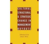 Cultural Structural and Strategic Change in Management Buyouts - Sebastian Green - Palgrave Macmillan - Livre en Anglais - Paperback Sebastian GreenSebastian Green (Auteur)