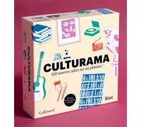 Culturama 520 oeuvres cultes sur un plateau ! - Clara Tabard - Gallimard Loisirs - Jeu de cartes - Jeux livres objets