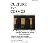Culture And Cosmos Vol 21 1 And 2