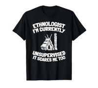 Culture Anthropologie - Recherche Ethnologue T-Shirt