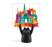 Culture Architecture Landmark Support mémo dessin animé chat noir décoration