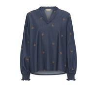 CULTURE Chemisier bleu foncé, Taille XL