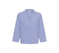 CULTURE Chemisier 'CUArletty' bleu clair / bleu chiné, Taille M