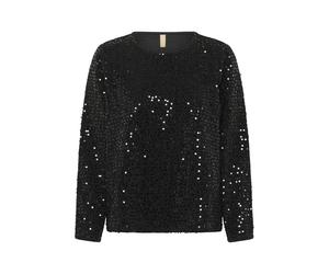 CULTURE Chemisier 'CUbia Tamera' noir, Taille XS