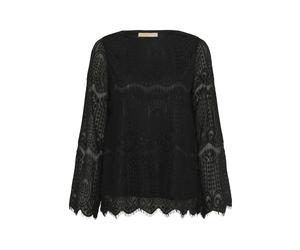 CULTURE Chemisier 'CUCroba' noir, Taille M