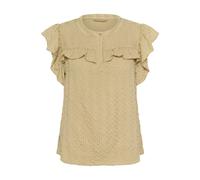 CULTURE Chemisier 'CUelora' beige, Taille M