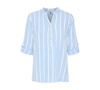 CULTURE Chemisier 'Ditta' bleu ciel / blanc, Taille L-XL