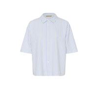 CULTURE Chemisier 'Kima' bleu ciel / blanc, Taille XL