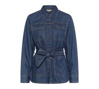 CULTURE Chemisier 'Lava Arpa' bleu denim, Taille L
