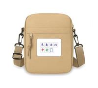 Culture chinoise Mahjong Game Sac à bandoulière pour téléphone portable Mini sac à main épaule