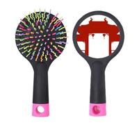 Culture Contour Illustration Motif Salon Démêlant Brosse à Cheveux Coussin Base