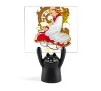 Culture Dix-huit Arhats Support de mémo en forme de chat noir