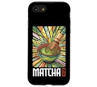Culture du thé Matcha Japonais Kawaii Kawaii Kanji Souvenir Coque pour iPhone SE (2020) / 7/8