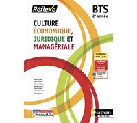 Culture économique juridique et managériale - BTS 2 (CEJM) Livre + licence élève - 2022