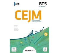 Culture économique, juridique et managériale (CEJM) 2e année BTS (2021) - Pochette élève