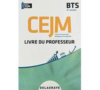 Culture économique, juridique et managériale (CEJM) 2e année BTS (2021) - Pochette - Livre du professeur