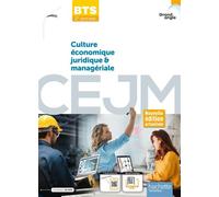Culture économique juridique et managériale CEJM BTS 2e année Grand-Angle - livre élève éd. 2023