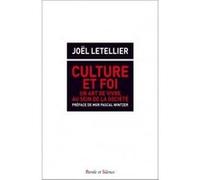 Culture et foi Joël Letellier (Auteur)