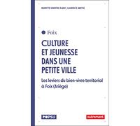 Cultures Et Jeunesse Dans Une Petite Ville - Les Leviers Du Bien Vivre Territorial À Foix (Ariège)
