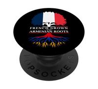 Culture française avec racines arméniennes PopSockets PopGrip Adhésif