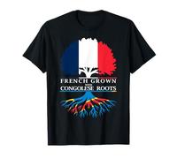 Culture française avec racines congolaises T-Shirt