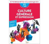 Culture Générale Et Expression Bts 1re Année