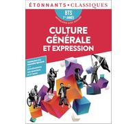 Culture Générale Et Expression Bts 1re Année