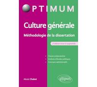 Culture générale: Méthodologie de la dissertation