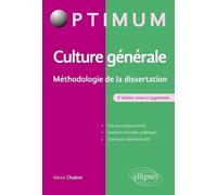 Culture générale: Méthodologie de la dissertation
