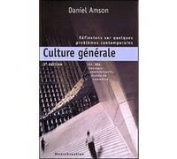 Culture générale : réflexions sur quelques problèmes contemporains - 3ème éditio