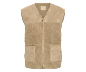 CULTURE Gilet 'Benedicta' beige, Taille S