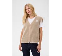 CULTURE Gilet 'Catina' chamois / mélange de couleurs, Taille XXL