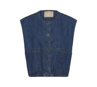 CULTURE Gilet 'Lava' bleu foncé, Taille XS