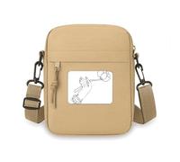 Culture Lotus Hand Line Dessin Sac à bandoulière Sac à main Sac à main Sac à main Sac à bandoulière Mini sac