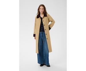 CULTURE Manteau mi-saison 'CUjosia' beige / noir, Taille S
