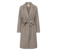 CULTURE Manteau mi-saison 'CUPalona' beige chiné, Taille XXL