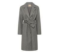CULTURE Manteau mi-saison 'Palona' gris chiné, Taille S