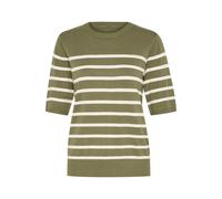 CULTURE Pull-over 'Annemette' crème / roseau, Taille XL