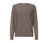 CULTURE Pull-over marron chiné, Taille XS