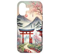 Culture Pure du Japon en Vaporwave 80's 90's Fleur Cerisier Coque pour iPhone 17